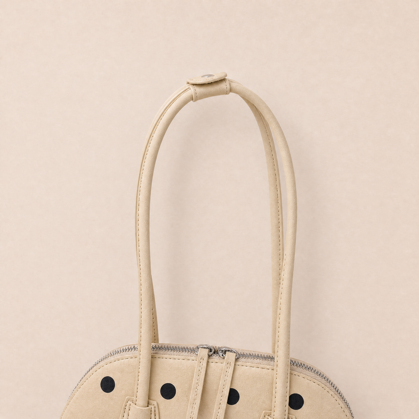 Cleo Polka Dot Boston Underarm Bag
