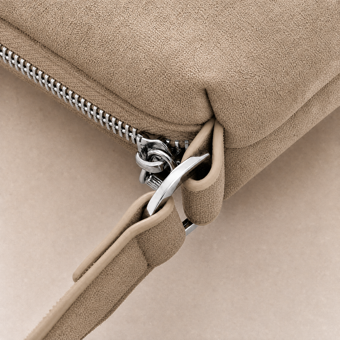 Ayla Suede Minimalist Underarm Bag