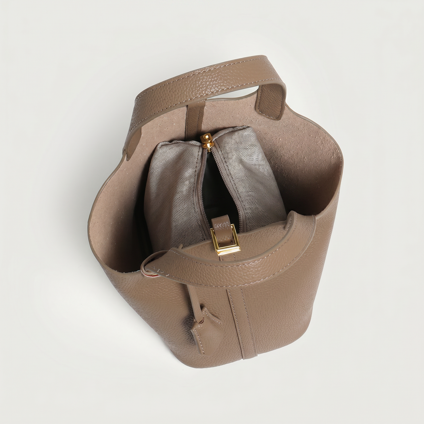 Nola Open Top Bucket Shoulder Bag