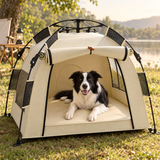 Automatic-opening pet tent