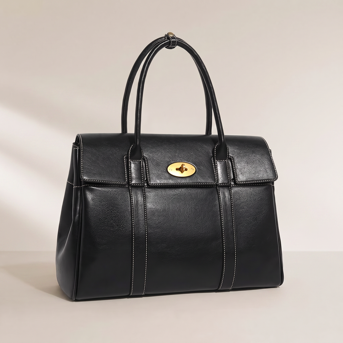 Mara Lock Tote Bag