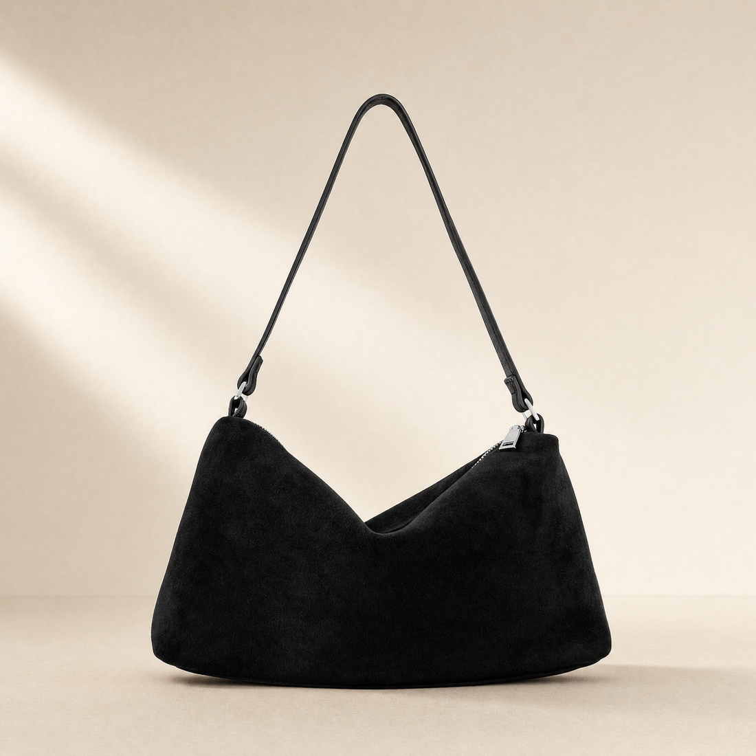 Ayla Suede Minimalist Underarm Bag