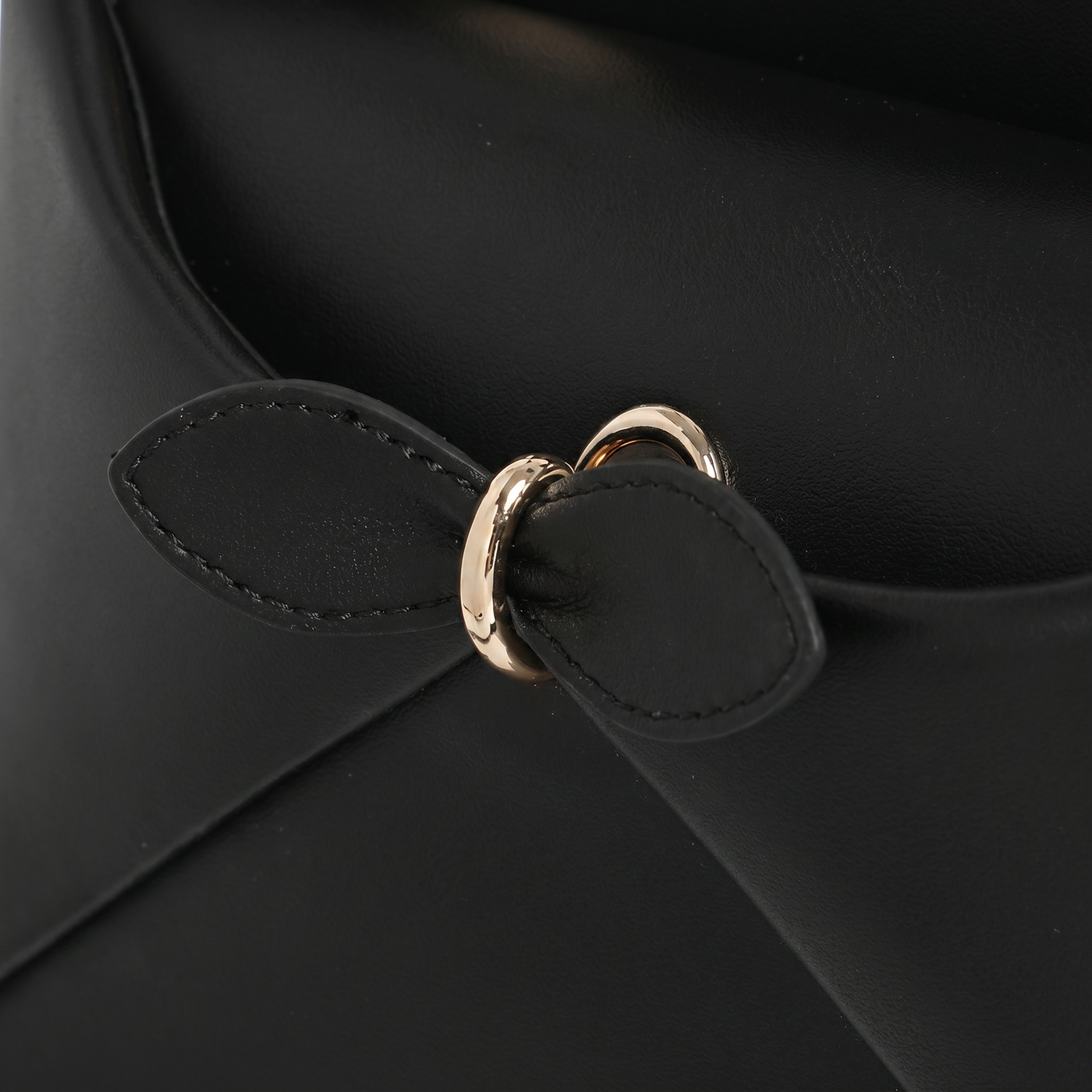 Mila Fold Front Vegan Leather Shoulder Bag