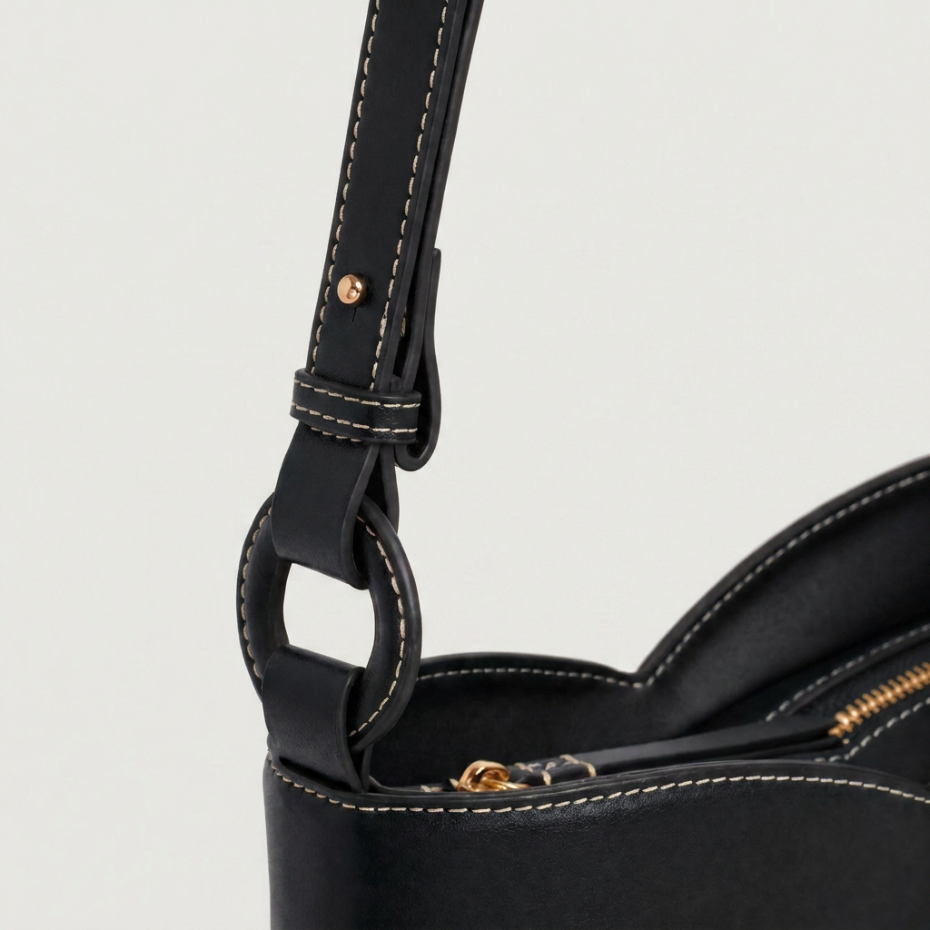 Aria Woven Geometric Shoulder Bag
