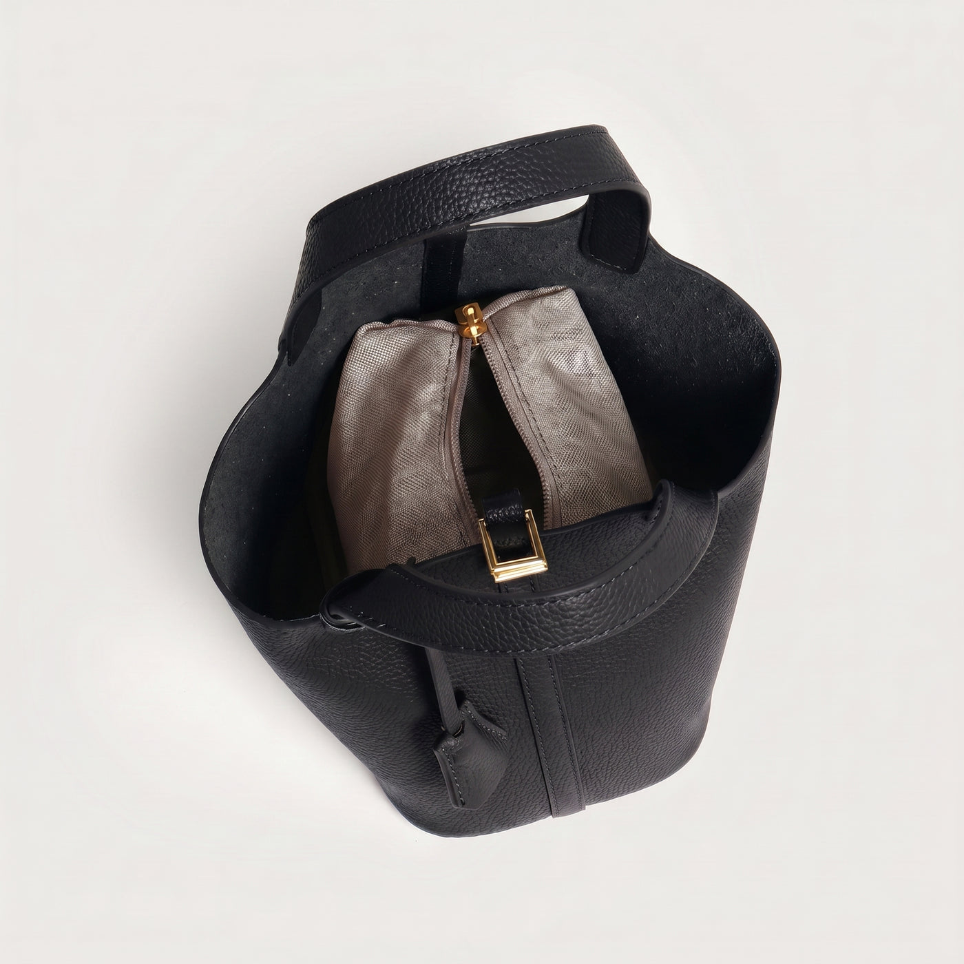Nola Open Top Bucket Shoulder Bag