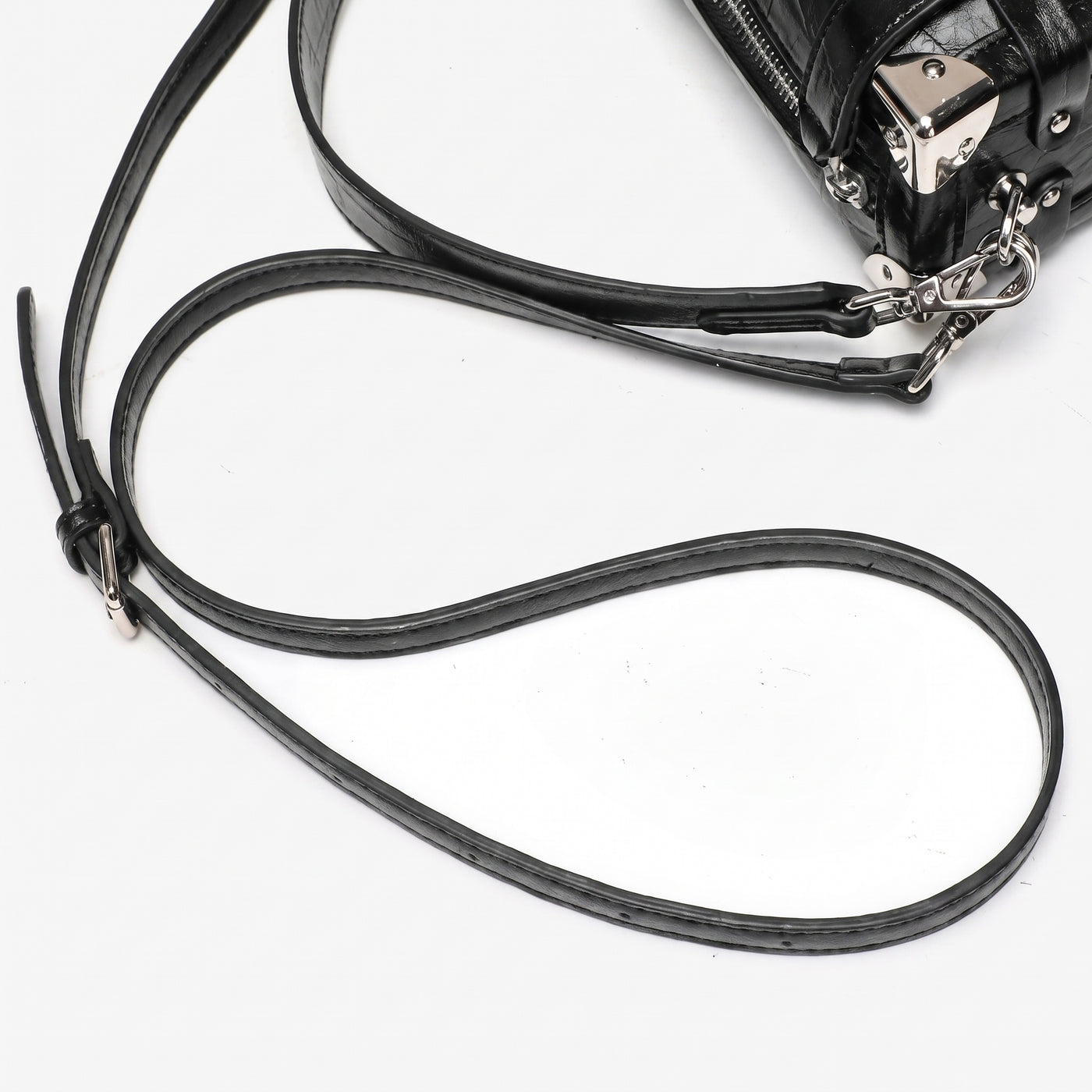 Nina Vegan Leather Underarm Box Bag