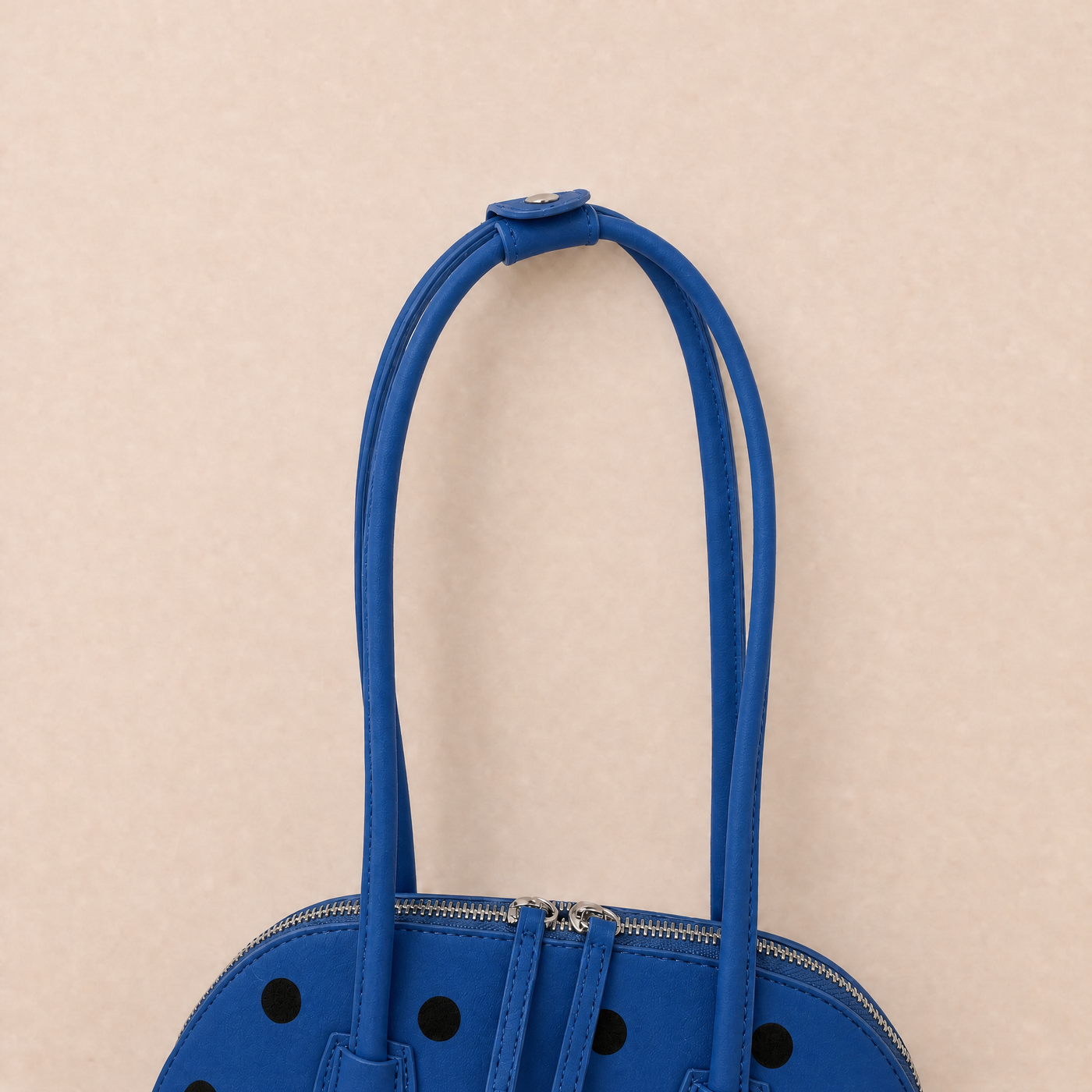 Cleo Polka Dot Boston Underarm Bag