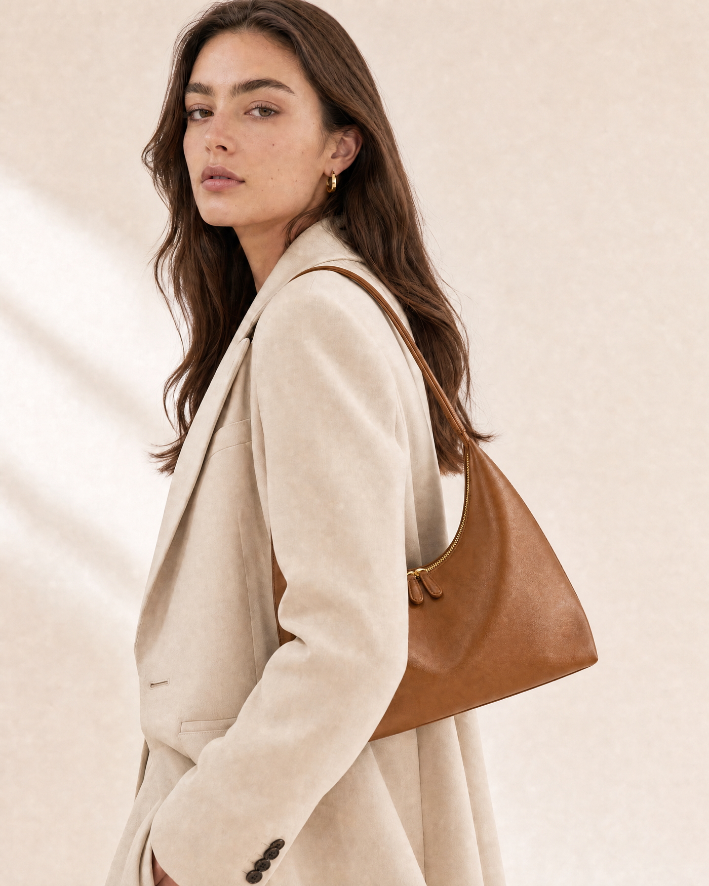 Women's PU Pillow Shoulder Bag