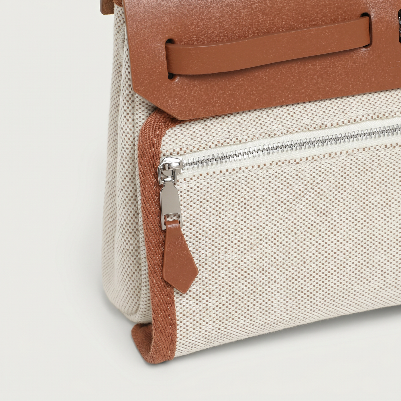 Vela Canvas Vertical Square Crossbody Bag