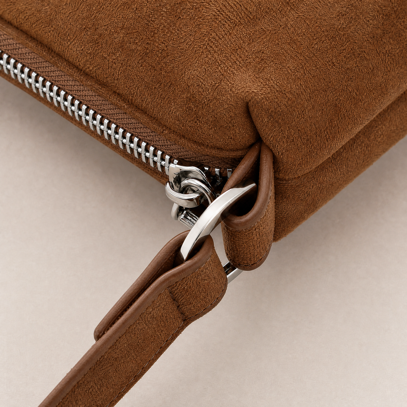 Ayla Suede Minimalist Underarm Bag