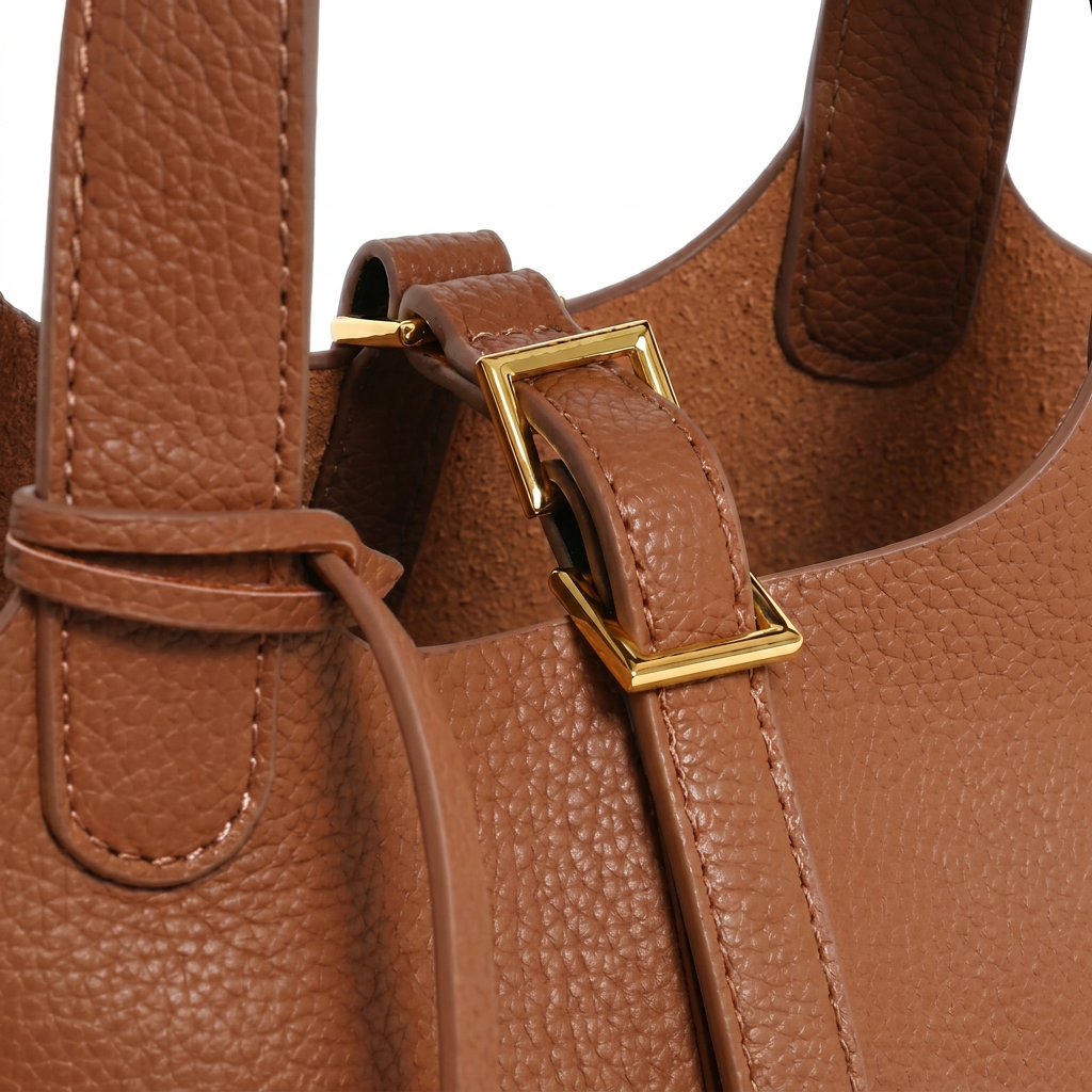 Nola Open Top Bucket Shoulder Bag
