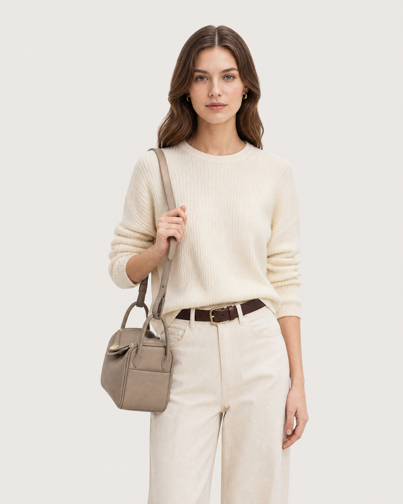 Cora Vegan Leather Pillow Crossbody Bag