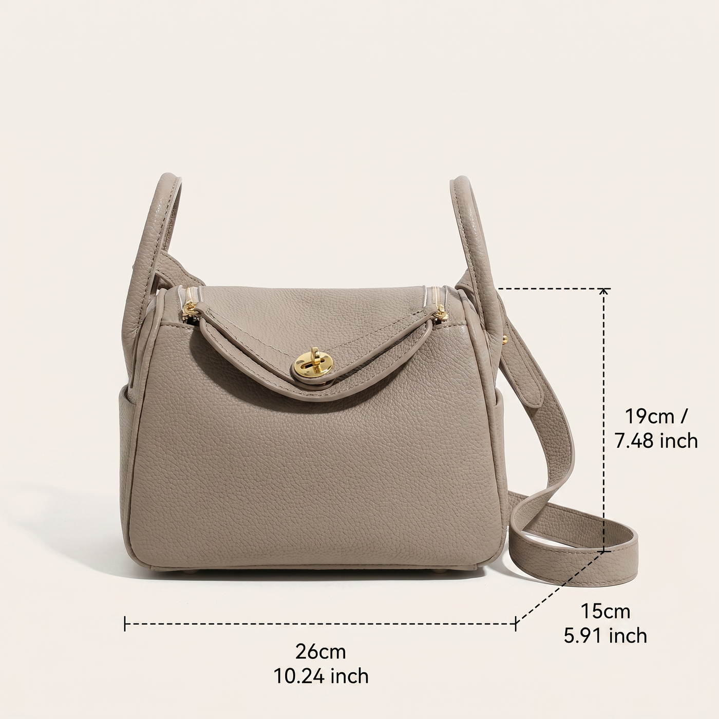Cora Vegan Leather Pillow Crossbody Bag