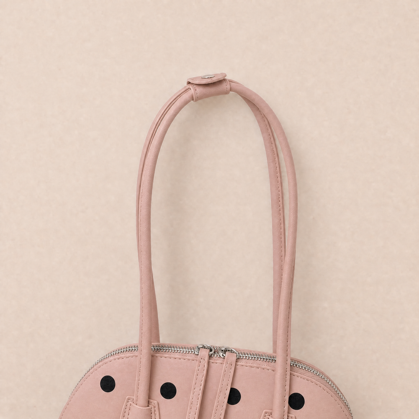 Cleo Polka Dot Boston Underarm Bag