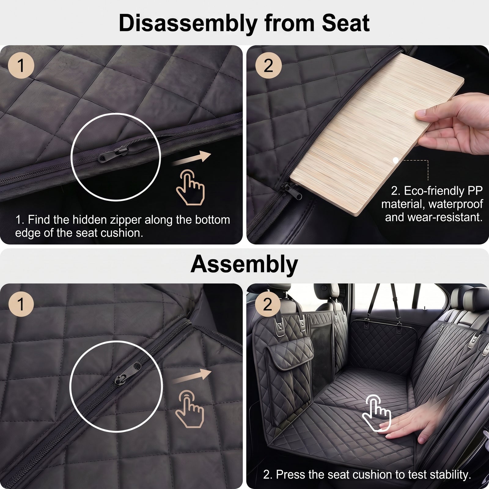 Waterproof, non-slip and scratch-resistant