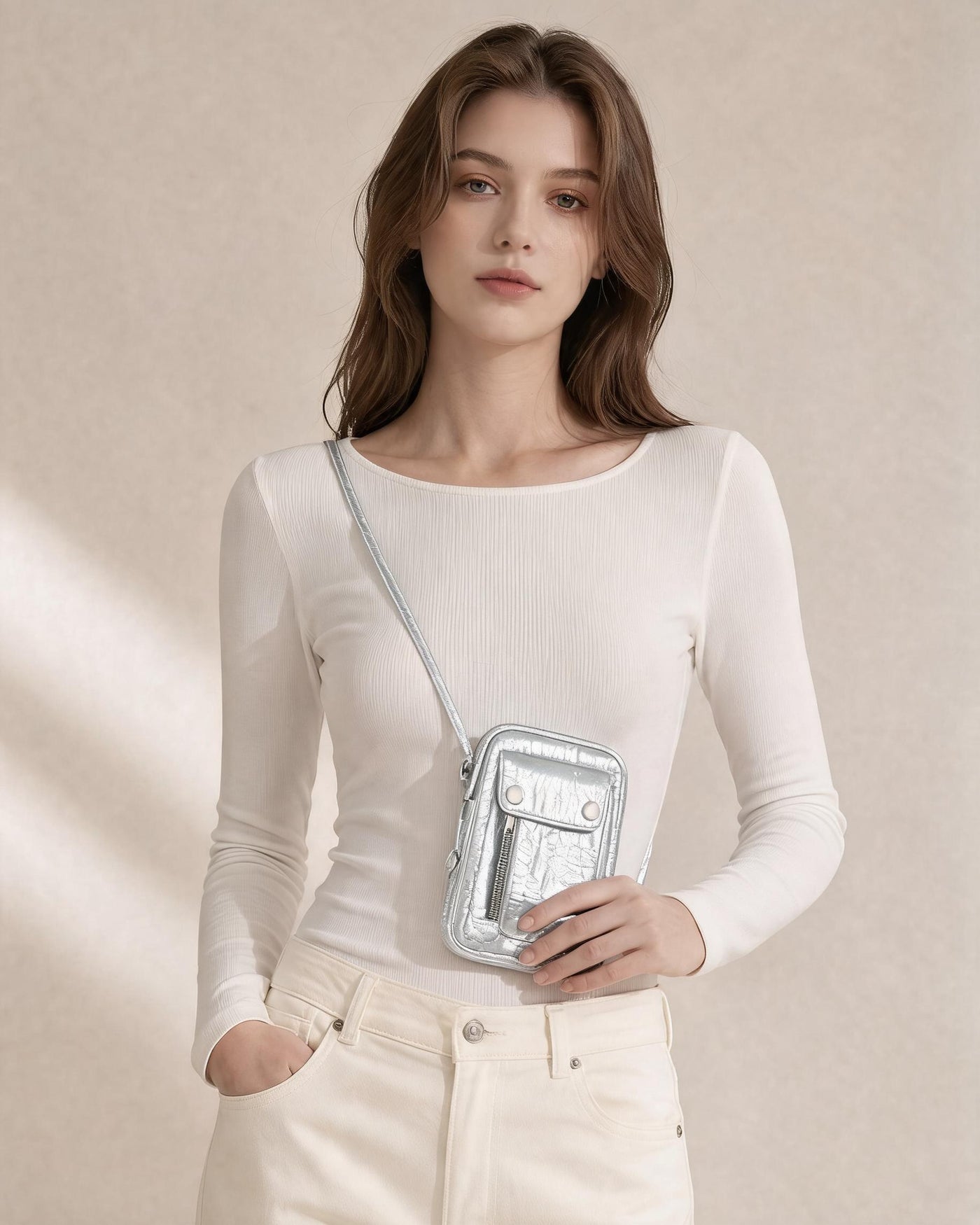 Vera Vegan Leather Mini Crossbody Bag