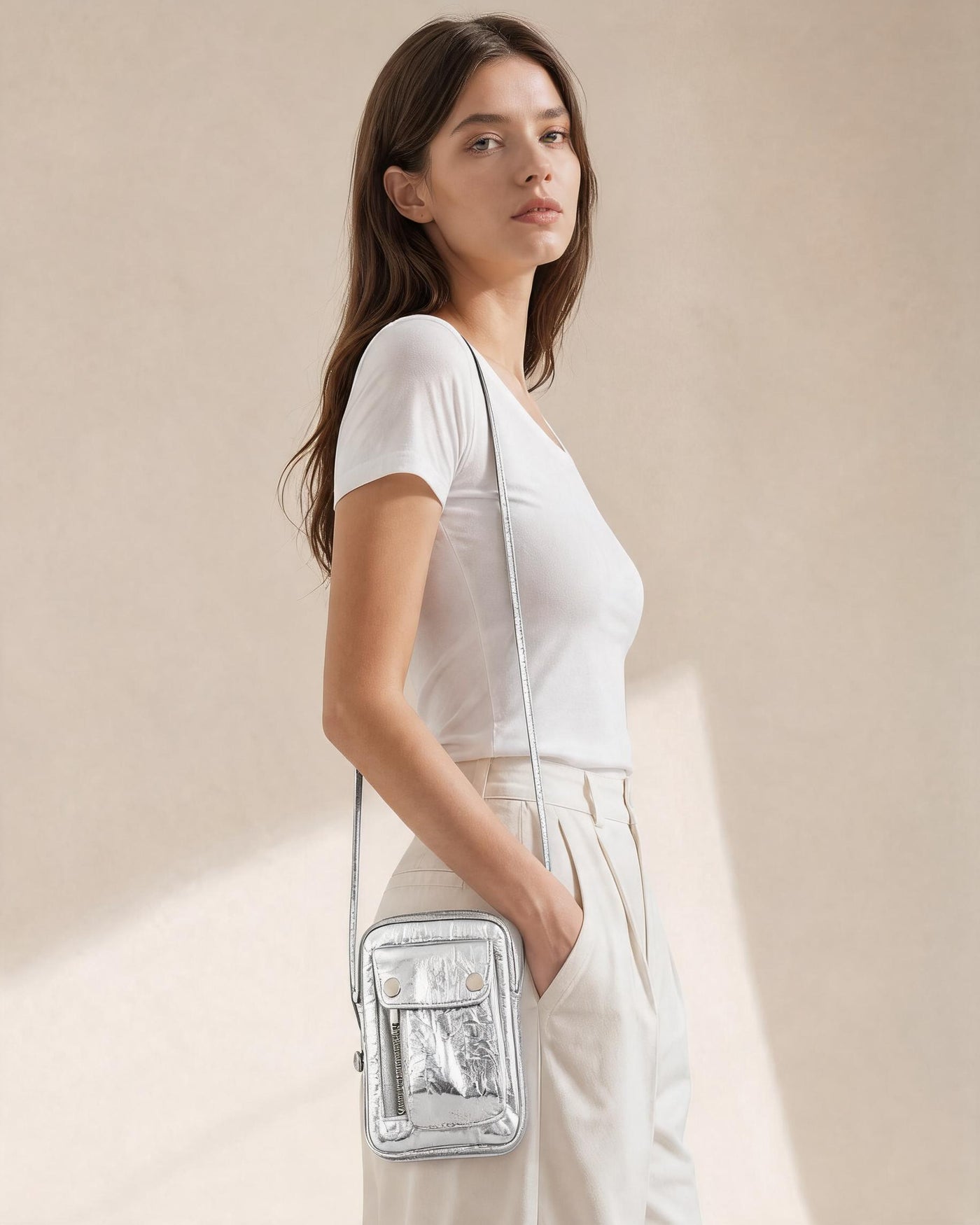 Vera Vegan Leather Mini Crossbody Bag