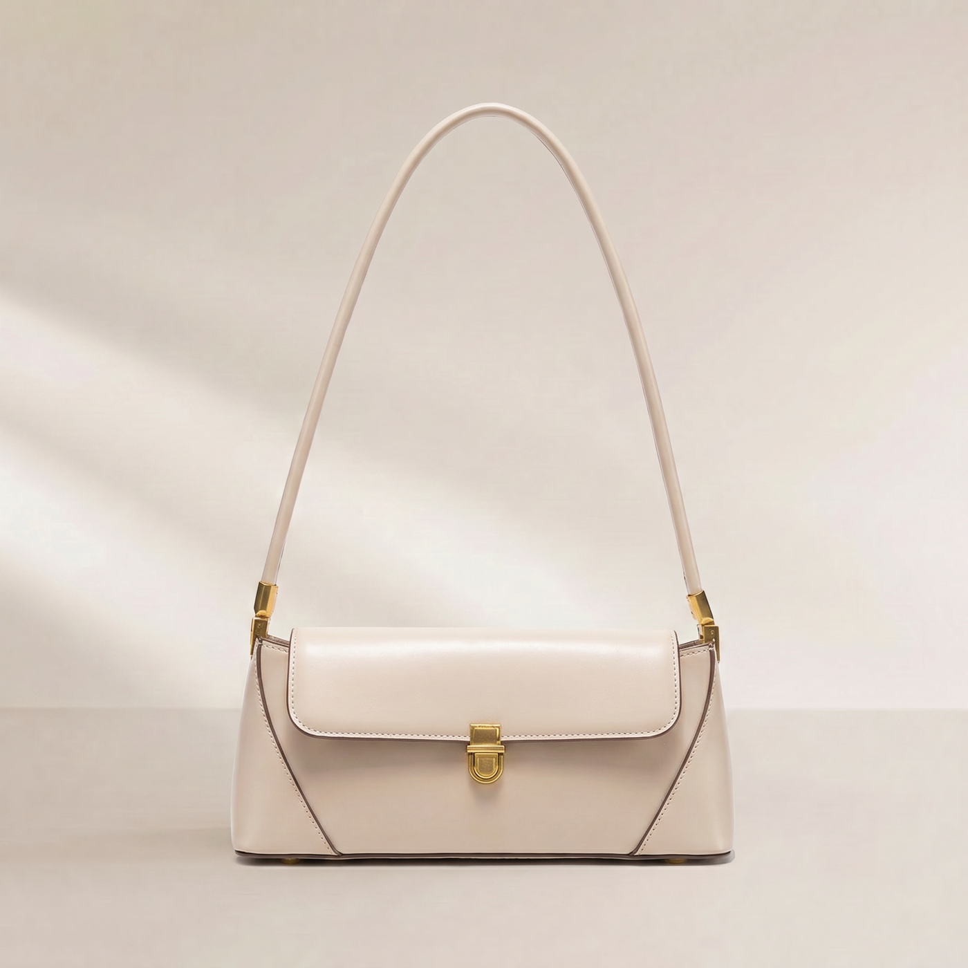 Ella Vegan Leather Flap Shoulder Bag