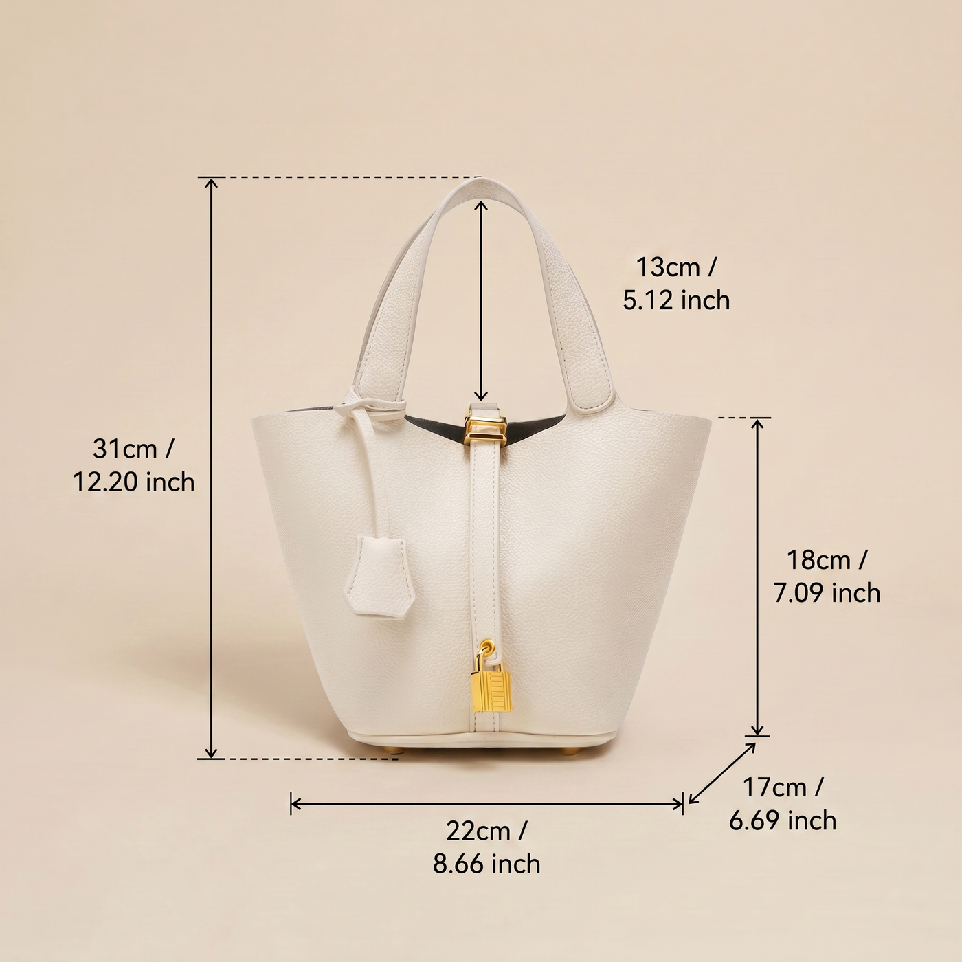Nola Open Top Bucket Shoulder Bag