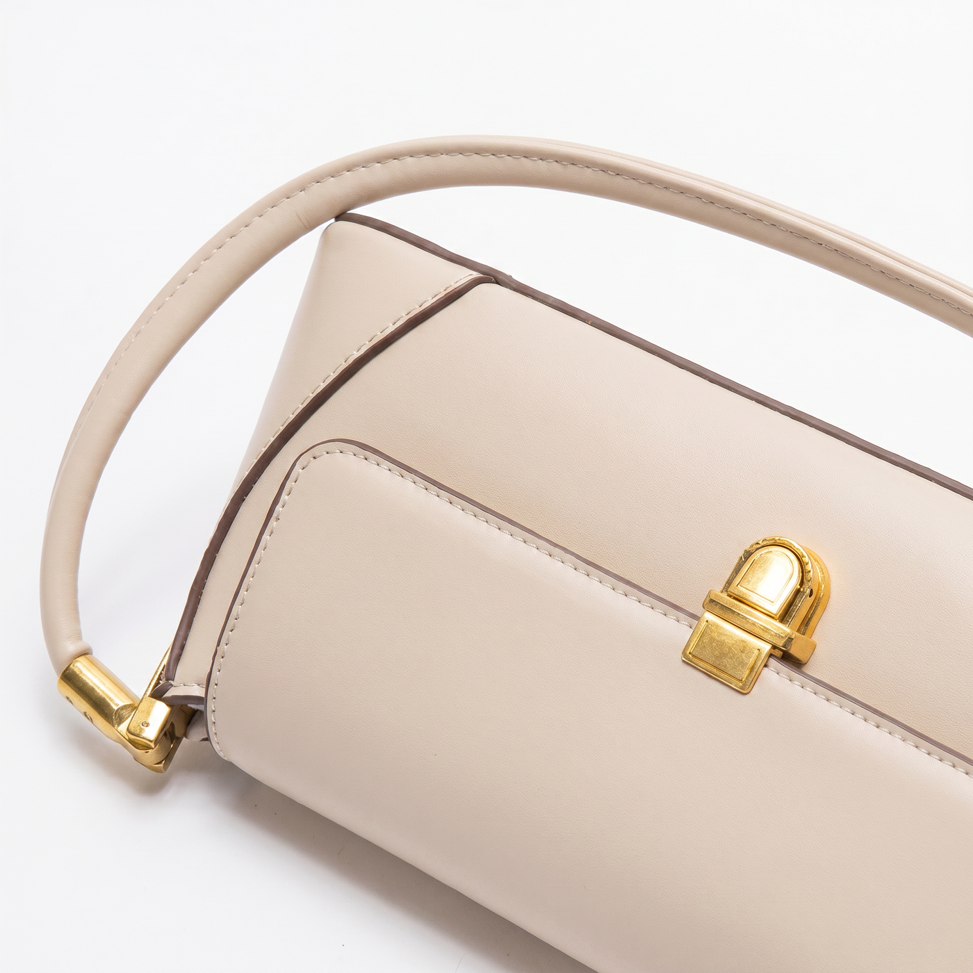 Ella Vegan Leather Flap Shoulder Bag