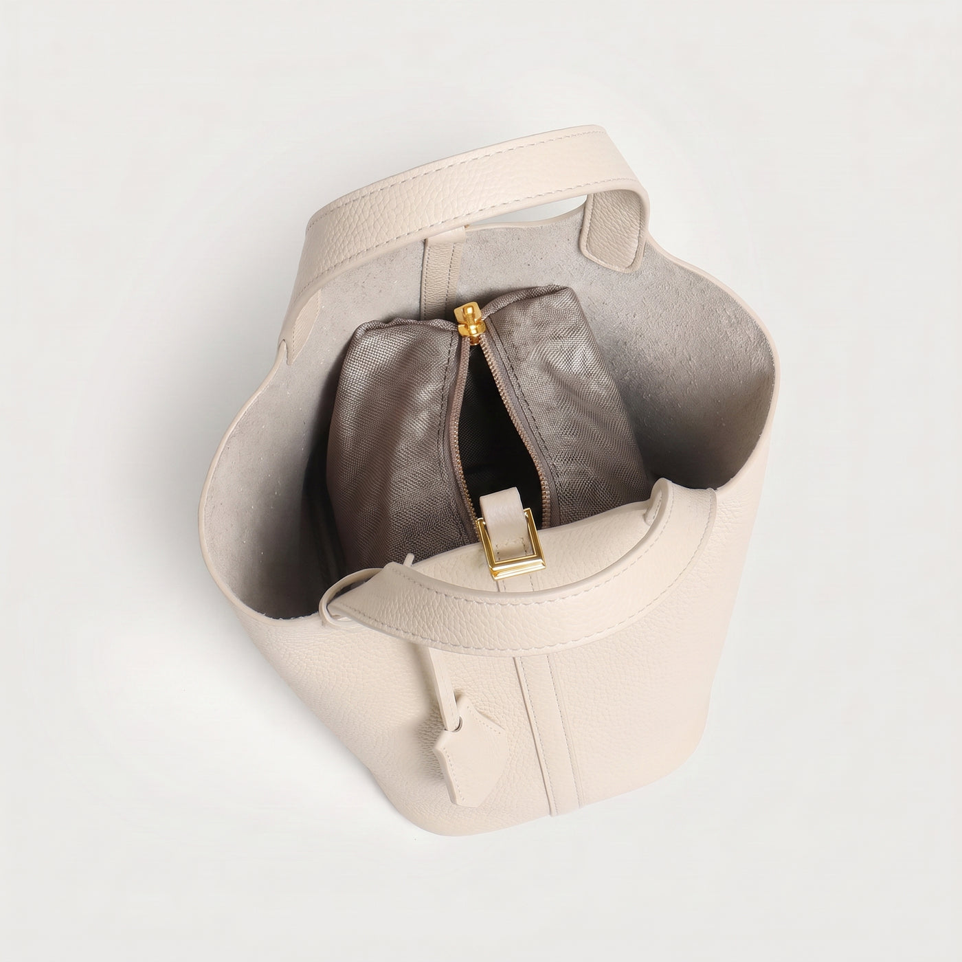 Nola Open Top Bucket Shoulder Bag