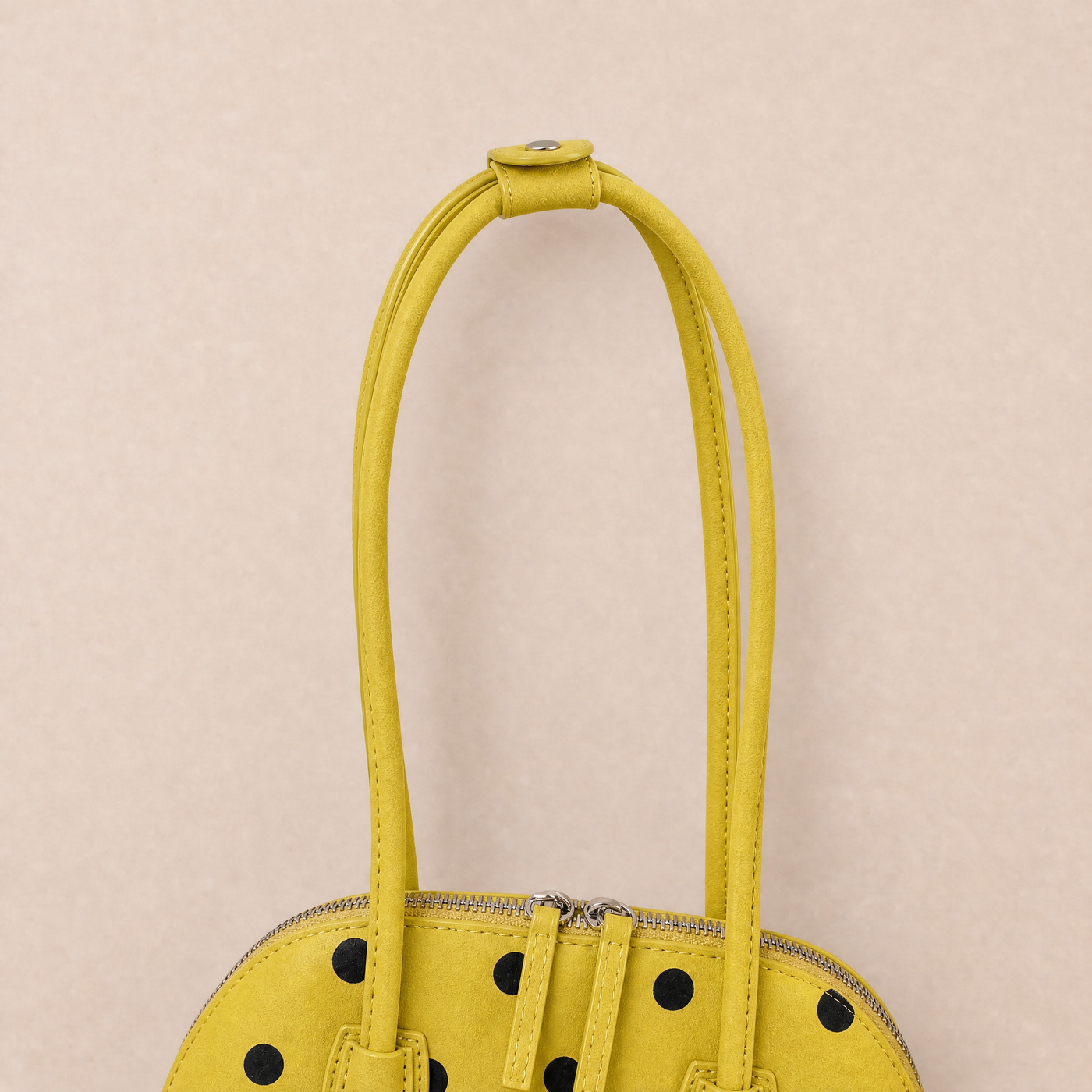 Cleo Polka Dot Boston Underarm Bag