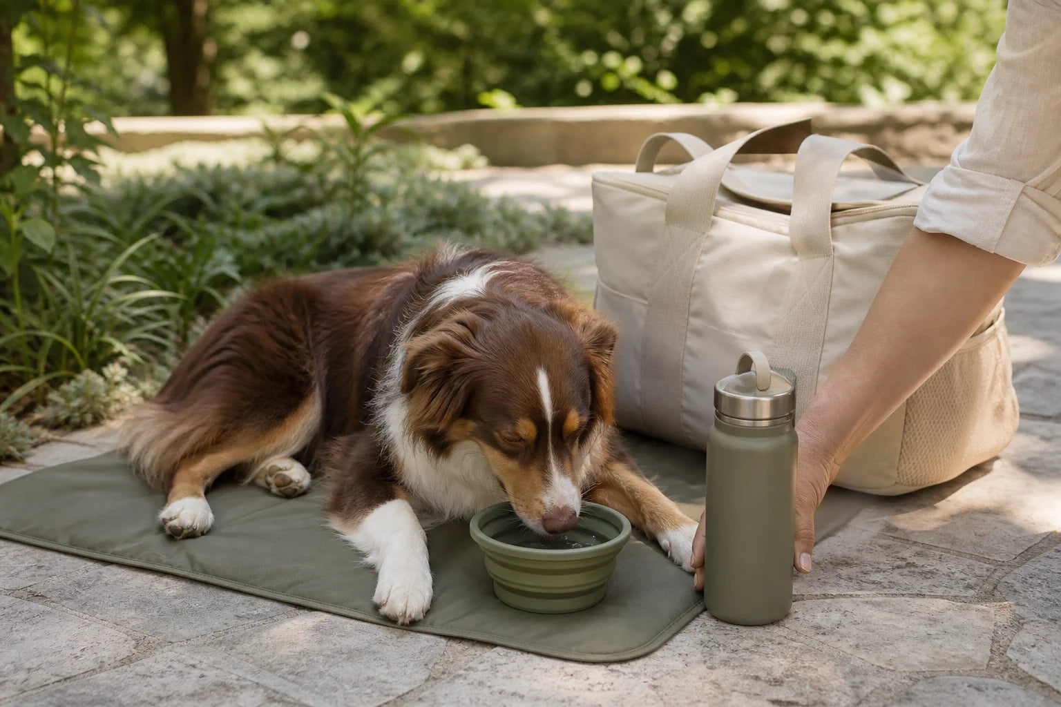 Pet travel pieces for resting