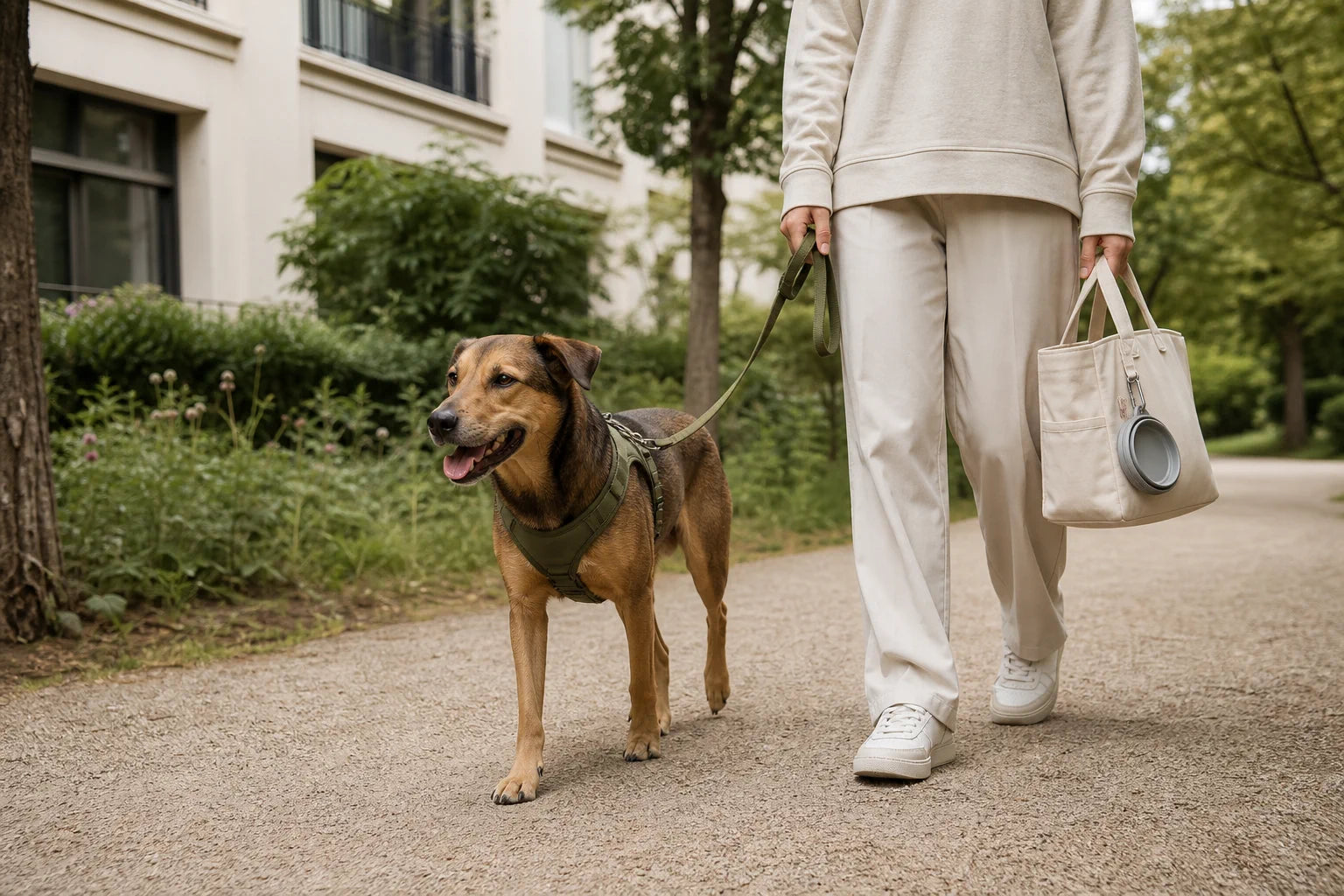 Pet travel pieces for walking